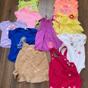 24mo baby girl summer bundle